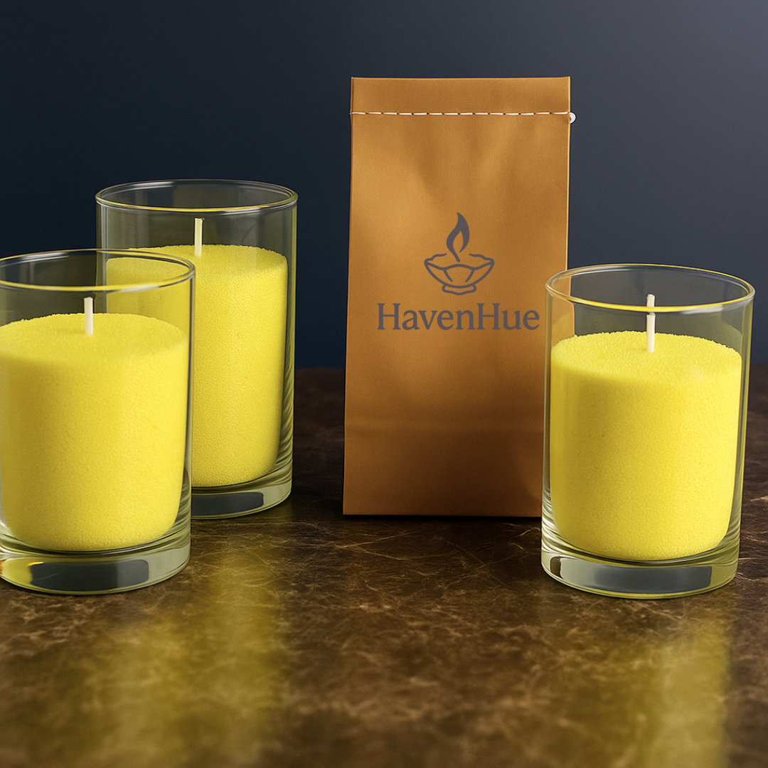 Lemon Yellow Pearl Wax
