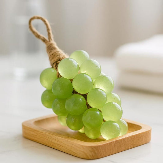 Handcrafted Hanging Grape Soaps