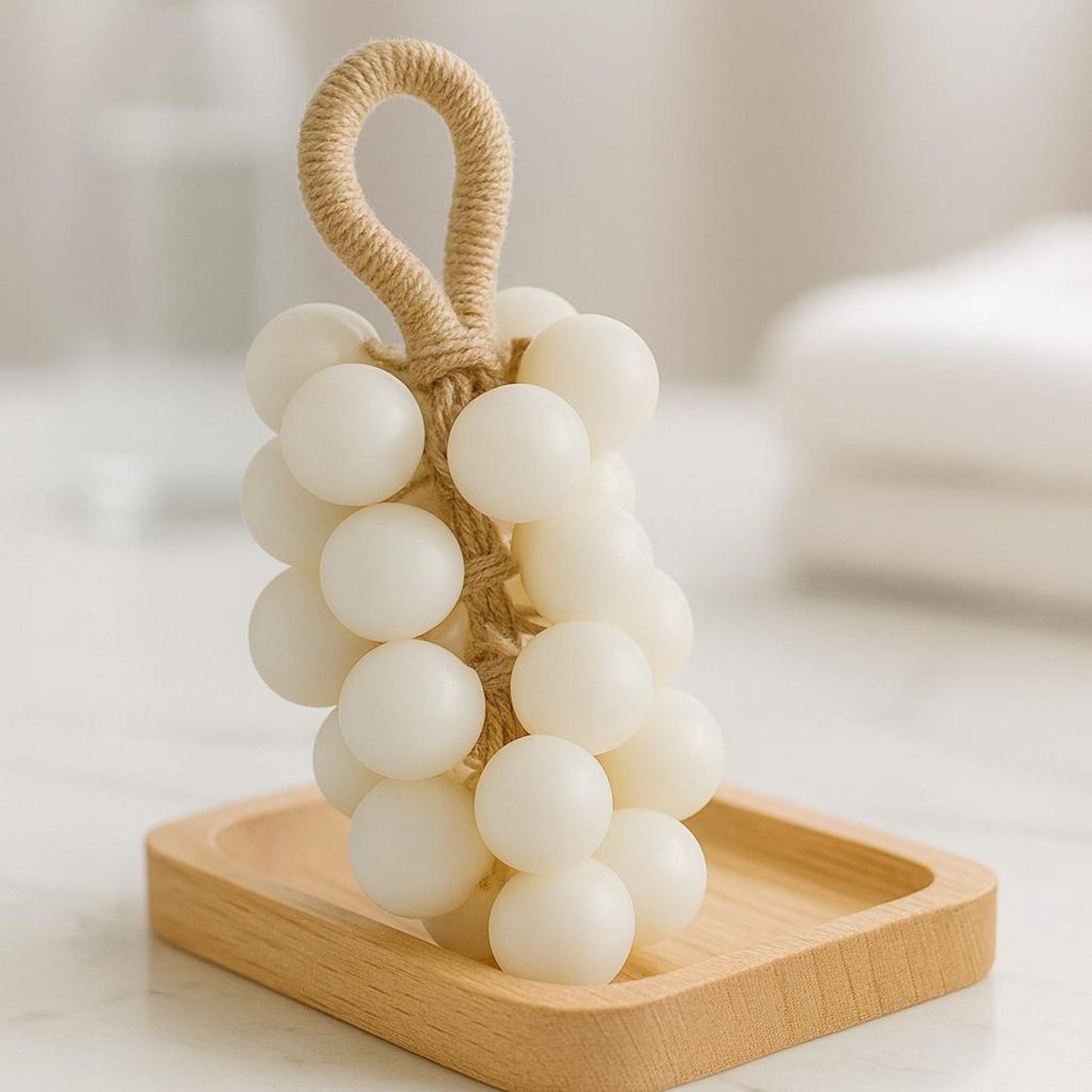 Handcrafted Hanging Grape Soaps