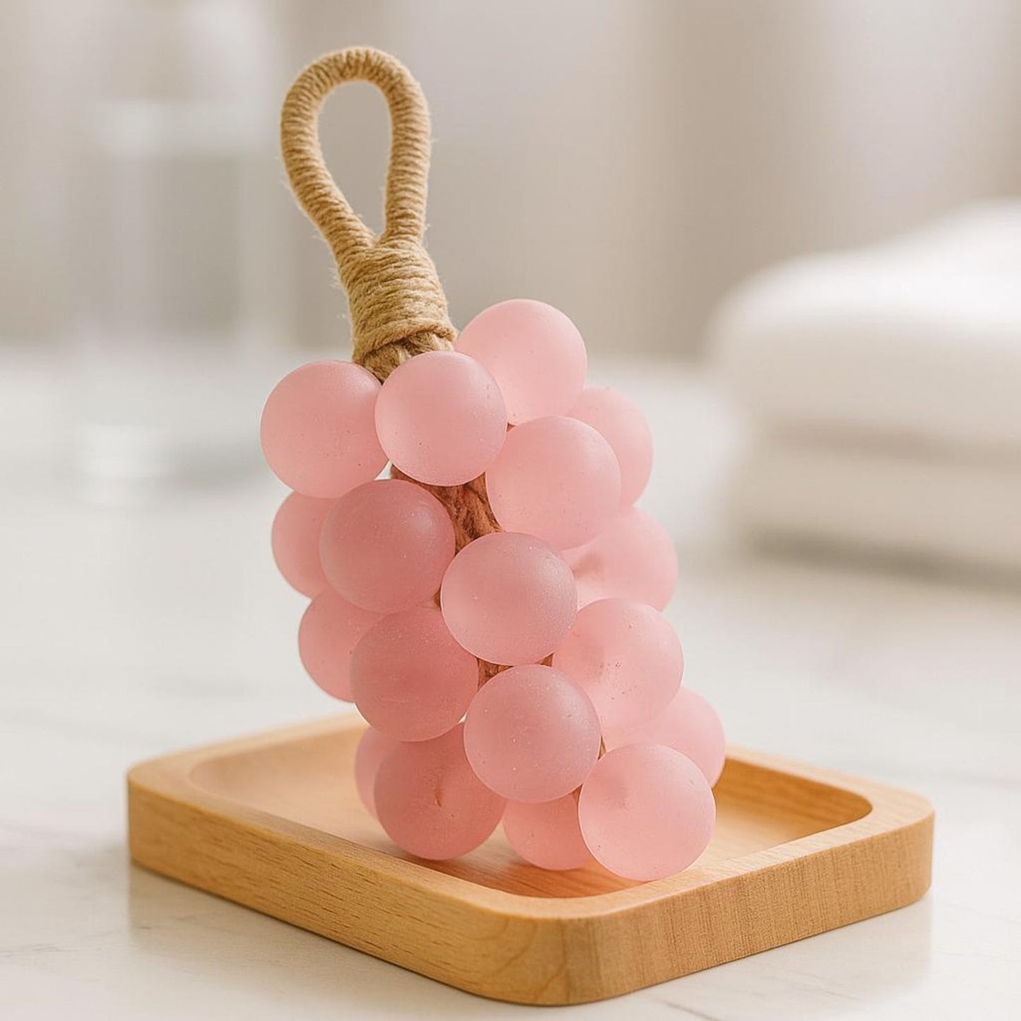 Handcrafted Hanging Grape Soaps