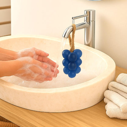 Handcrafted Hanging Grape Soaps