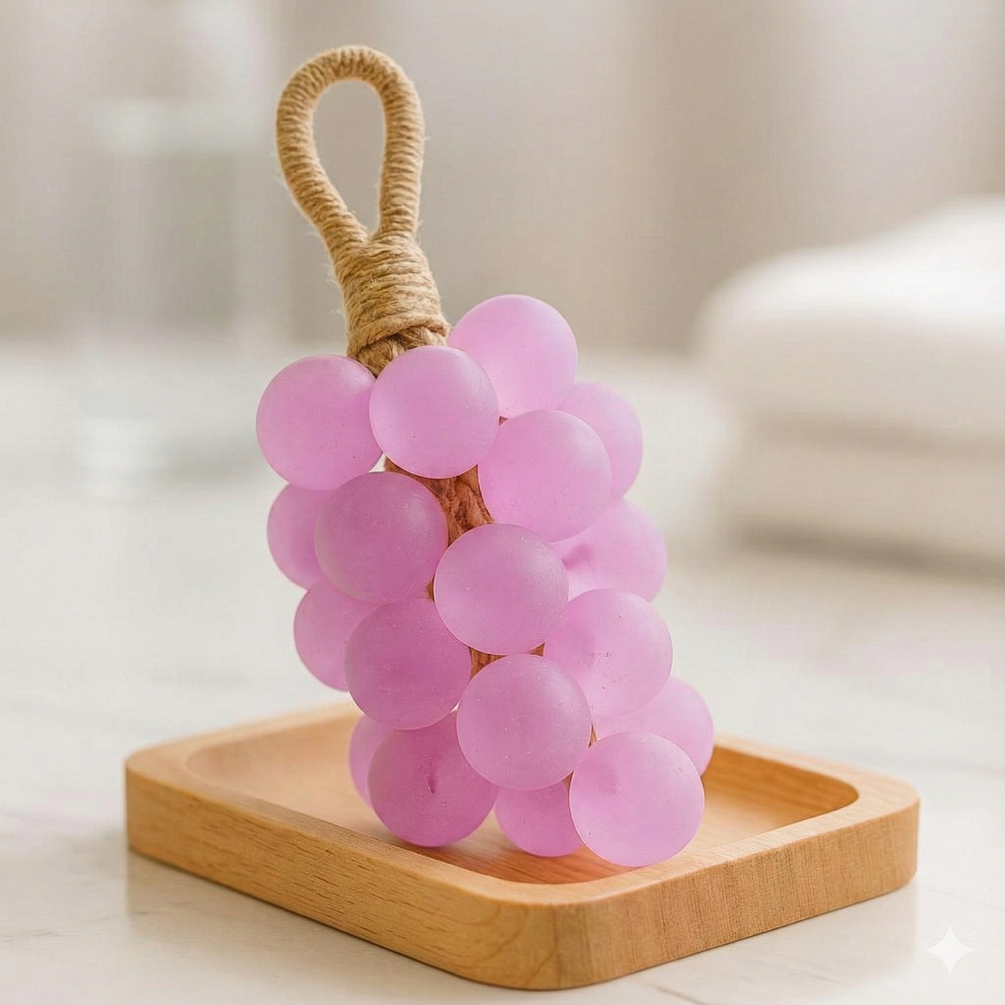 Handcrafted Hanging Grape Soaps