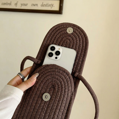 Daisy Handmade Phone Sling Bag – Carry Smart, Look Effortless