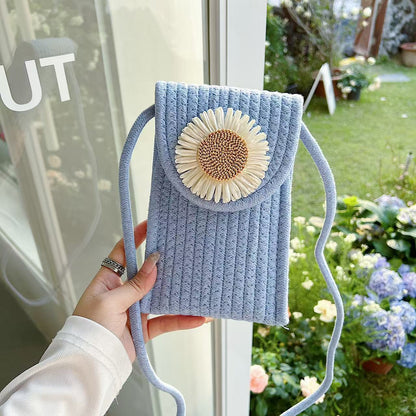Bloom Handmade Phone Sling Bag – Carry Light, Stay Stylish