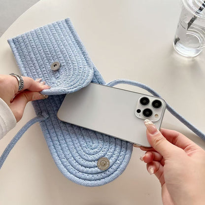 Bloom Handmade Phone Sling Bag – Carry Light, Stay Stylish