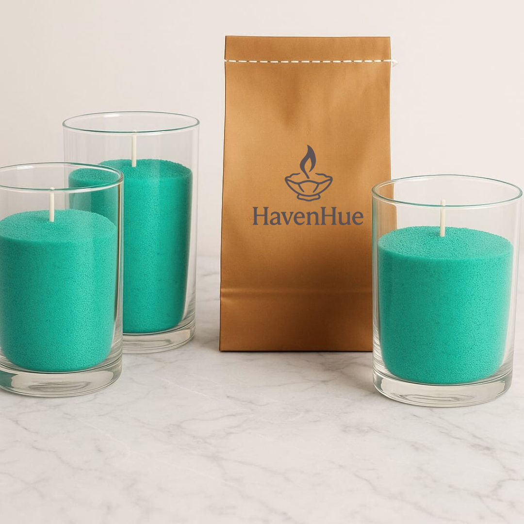 Turquoise Green Pearl Wax