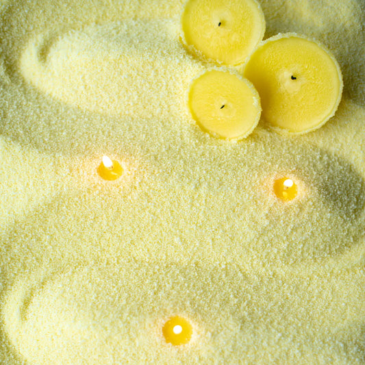 Lemon Yellow Pearl Wax