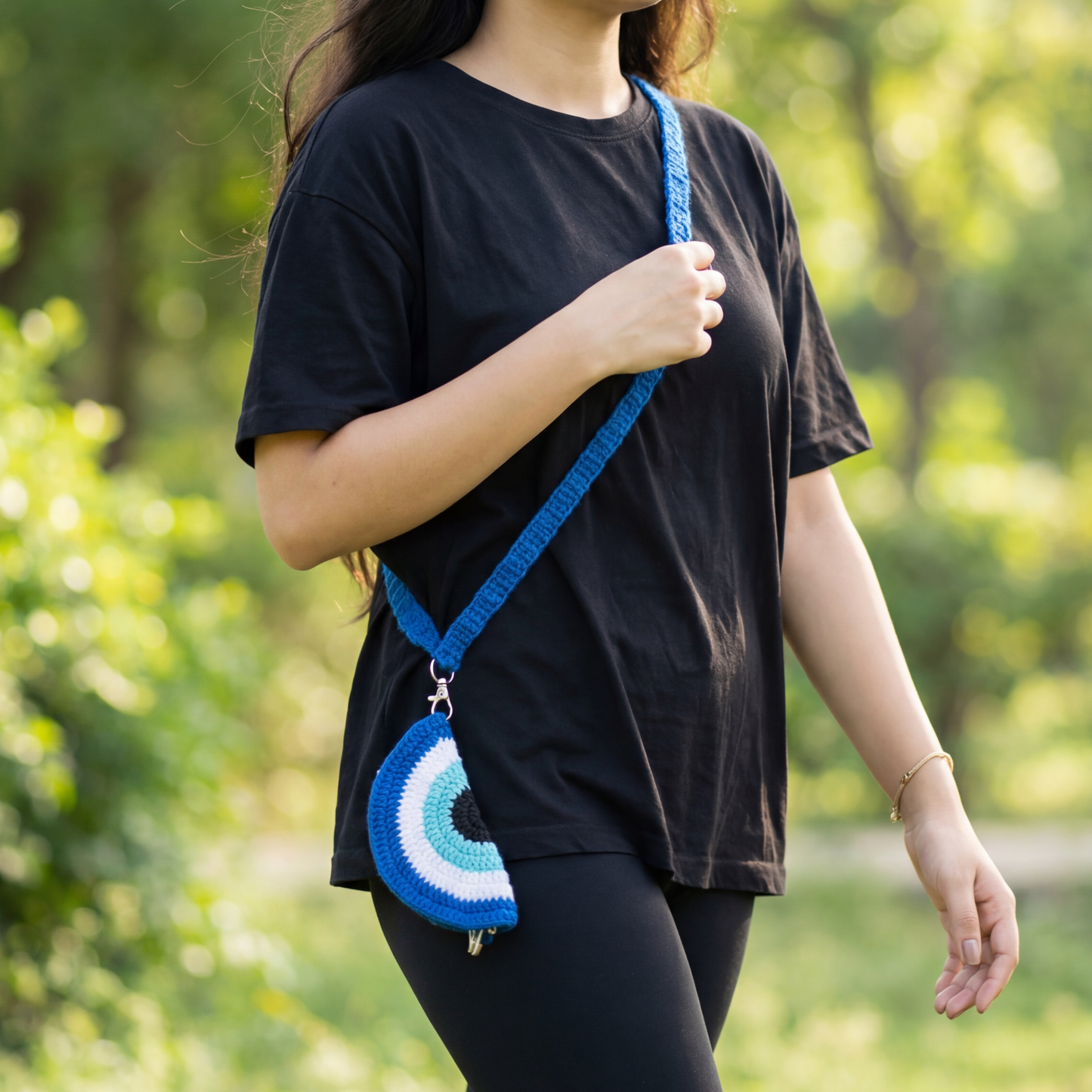 Evil Eye Specs Holder With Strap