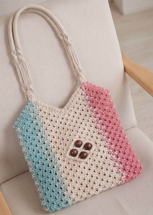 Aura Stripe Everyday Tote