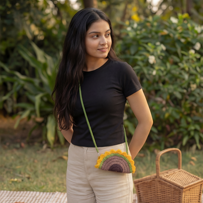 Sunflower Specs Holder With Strap
