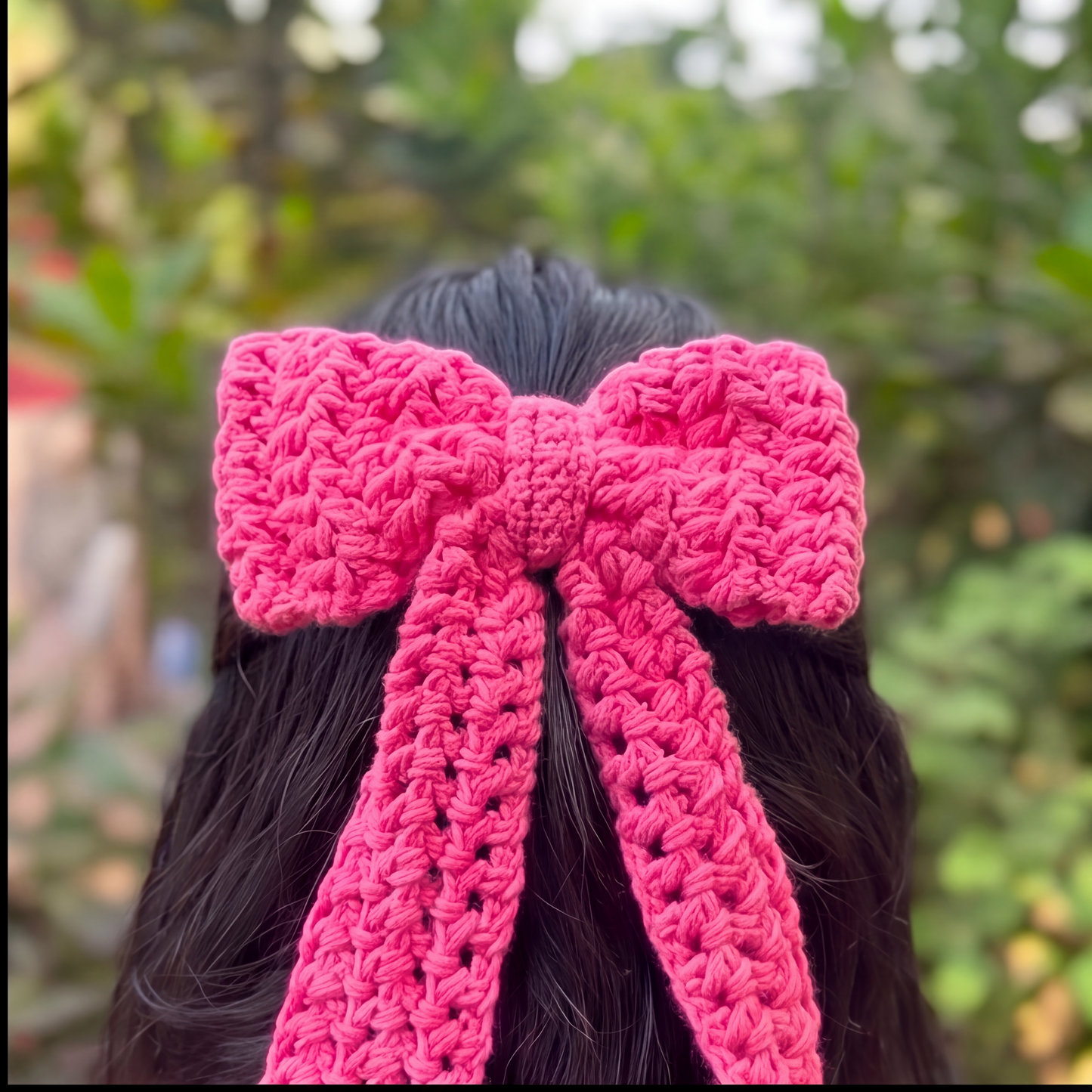 Blush Statement Hair Bow
